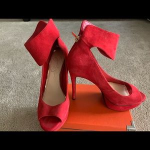 Size 8 Red Jessica Simpson Heels